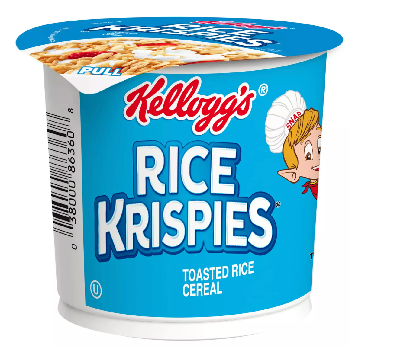 Kellogg's Rice Krispies Cereal Cup - Expires jan 07 2026