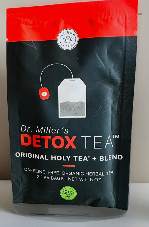 DETOX Tea Caffeine-Free Holy Tea Blend Natural Cleansing 2 Tea Bags