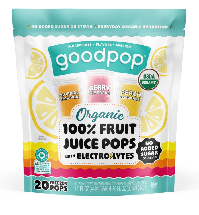 Organic Electrolyte Freezer Pop