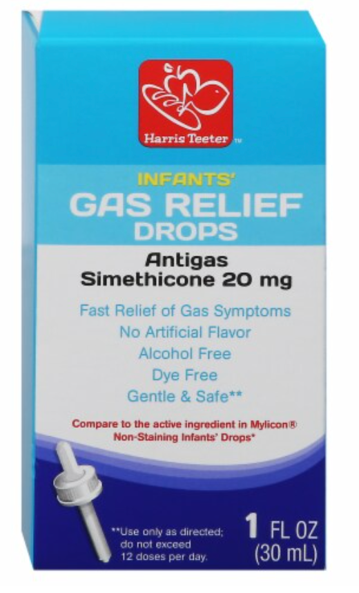 Harris Teeter™ Infants Gas Relief Drops 20 mg - Expires August 2026