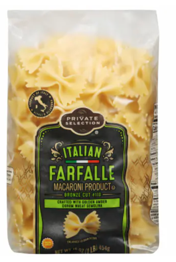 Private Selection® Italian Farfalle - Expires Oct 2027