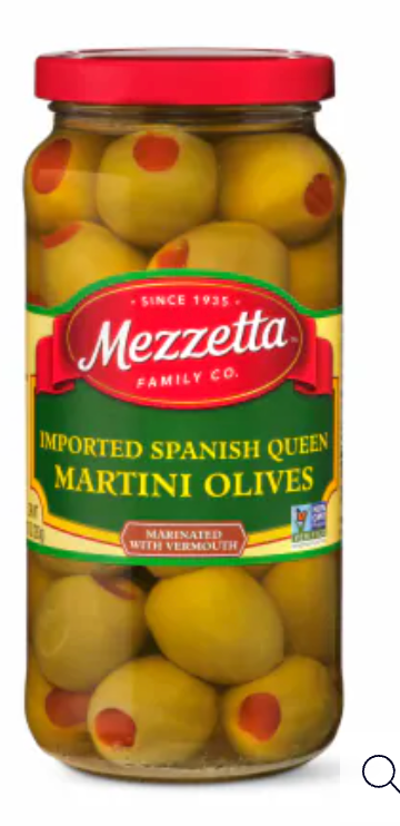 Mezzetta™ Imported Spanish Queen Martini Olives - May 2028