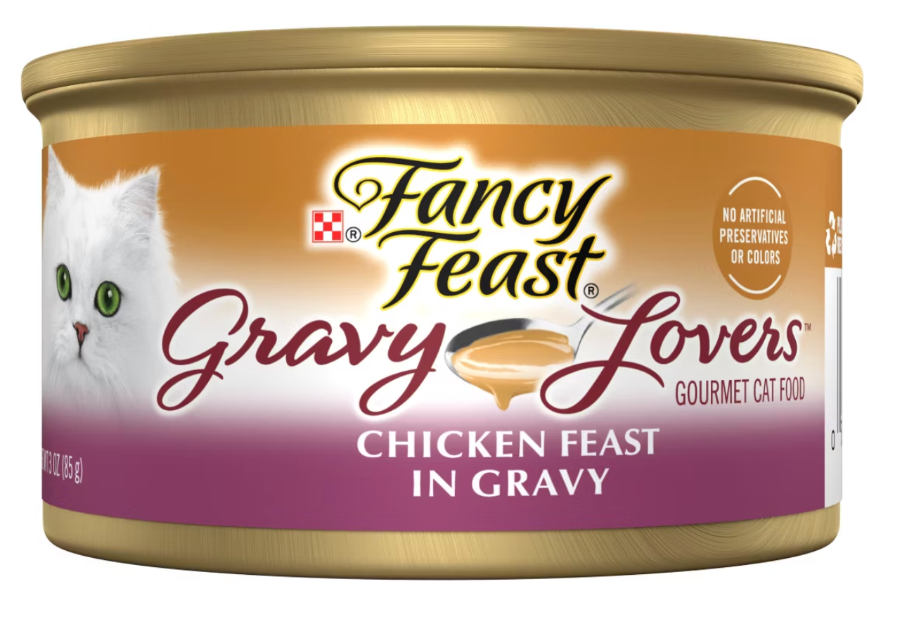 Purina Fancy Feast Gravy Lovers Wet Cat Food Can - 3oz - Chicken Feast (Regular)