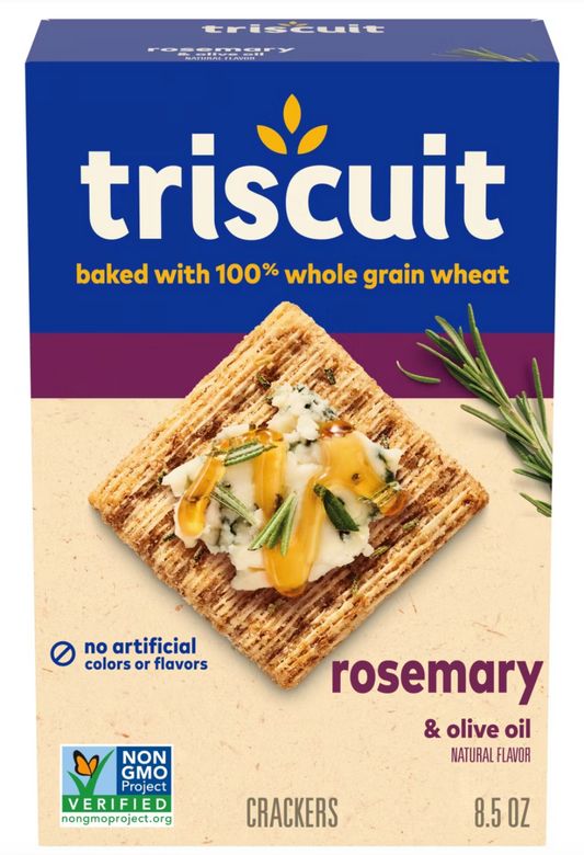 Triscuit Rosemary & Olive Oil Crackers - 8.5oz - Expires Jul y16 2026