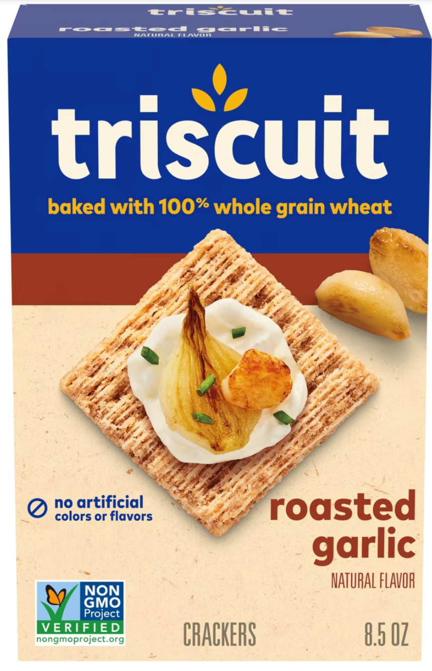 Triscuit Roasted Garlic Crackers - 8.5oz - May 27 2026