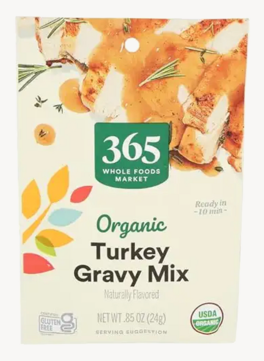 365 by Whole Foods Market Organic Turkey Gravy Mix Packet, 0.85 OZ
