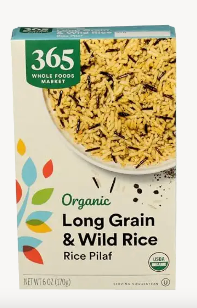 365 by Whole Foods Market, Organic Long Grain & Wild Rice Pilaf, 6 Oun ...