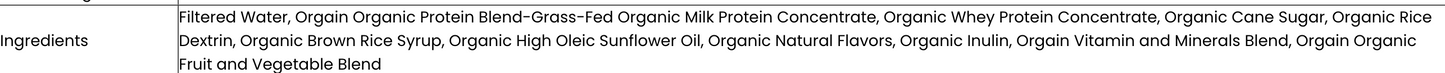 Orgain Organic Nutritional Shake Oral Supplement Orgain Organic Nutritional Shake Sweet Vanilla Bean Flavor Liquid 11 oz.  Pack of 1 - Expires Jan 14 2027