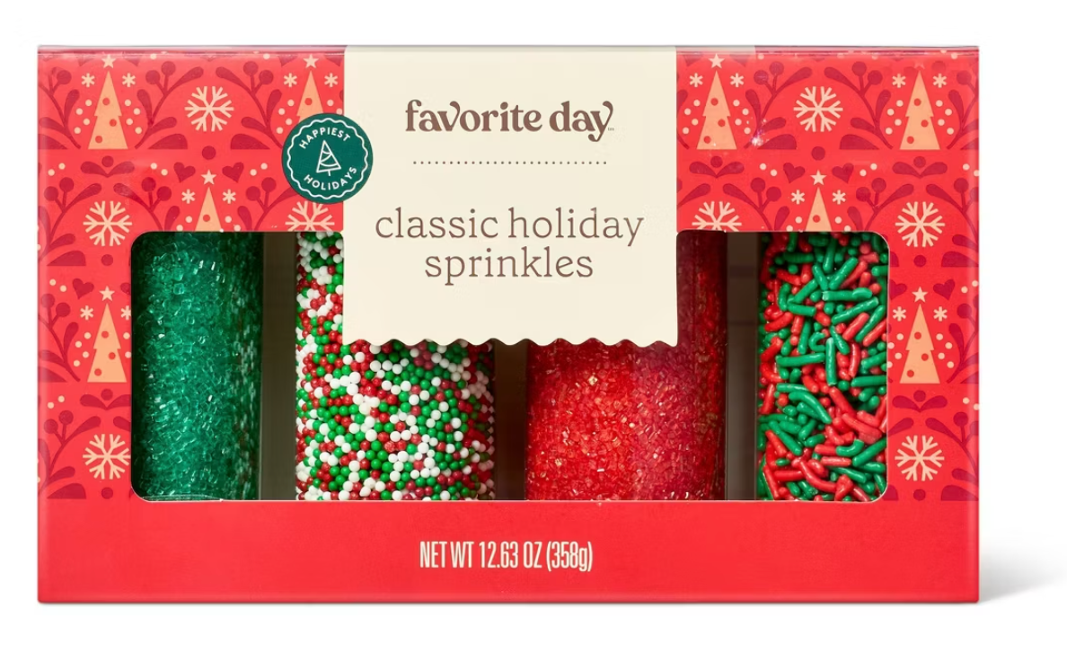 Holiday Classic Sprinkles Set - 12.63oz - Favorite Day™
