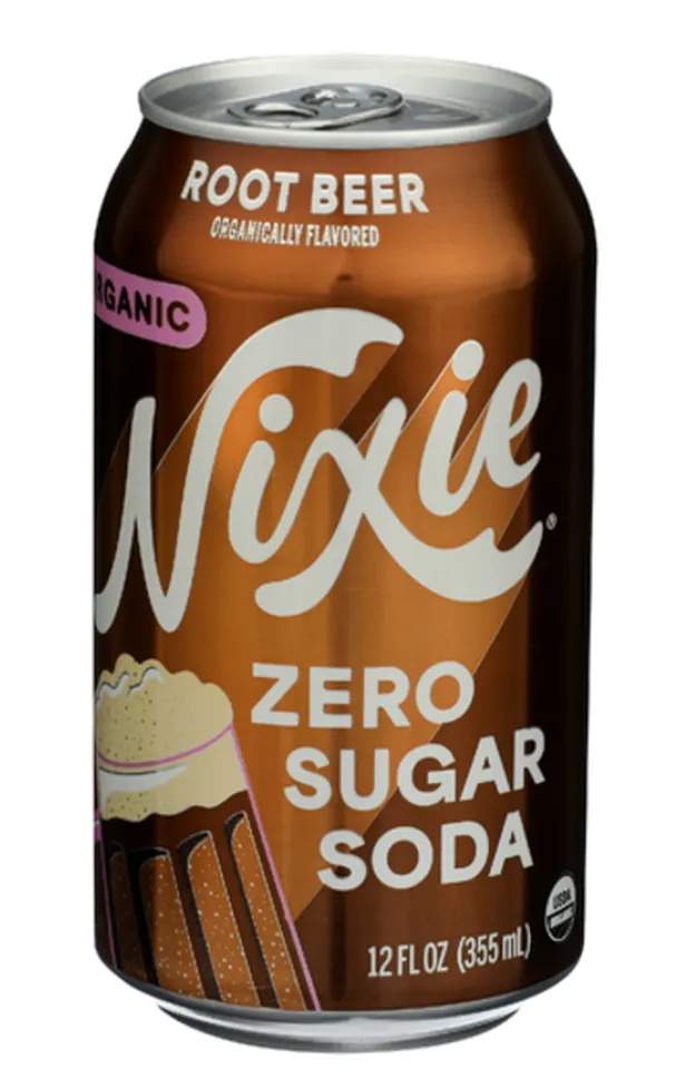 Nixie Sparkling Water Organic Root Beer Zero Sugar Soda