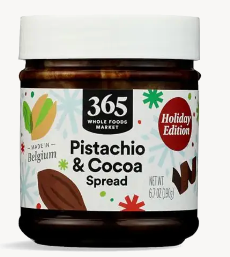 365 by Whole Foods Market Chocolate-Pistachio Duo Nut Butter Spread, 6.7 OZ