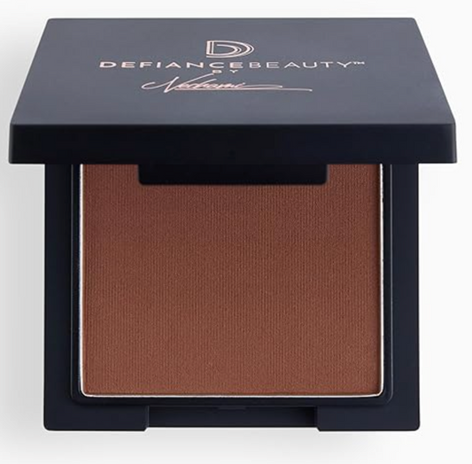 Immortal Envy Satin Sovereign Bronzer – Velvety-Matte, Rich Chocolate, Buildable, Long-Lasting, Vegan & Cruelty-Free, Infused with Collagen Peptides & Hyaluronic Acid for Radiant Skin