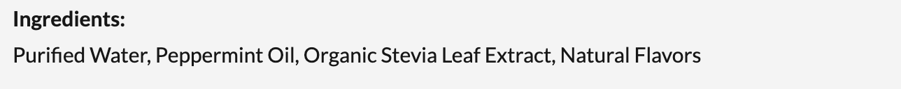 Sweetleaf Sweet Drops - Flavored Stevia Sweetener Peppermint 2 fl.oz