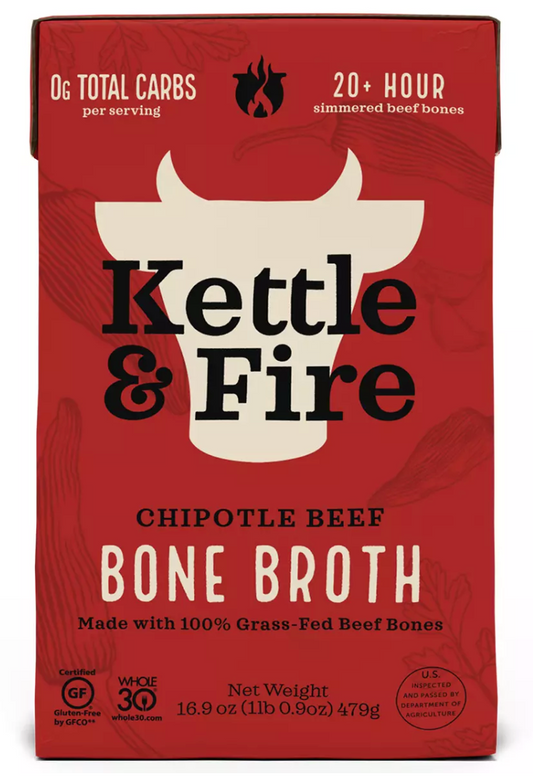 Kettle & Fire Chipotle Beef Bone Broth