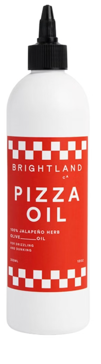 Brightland Jalapeno and Herb Flavored Pizza Oil - 12 fl oz