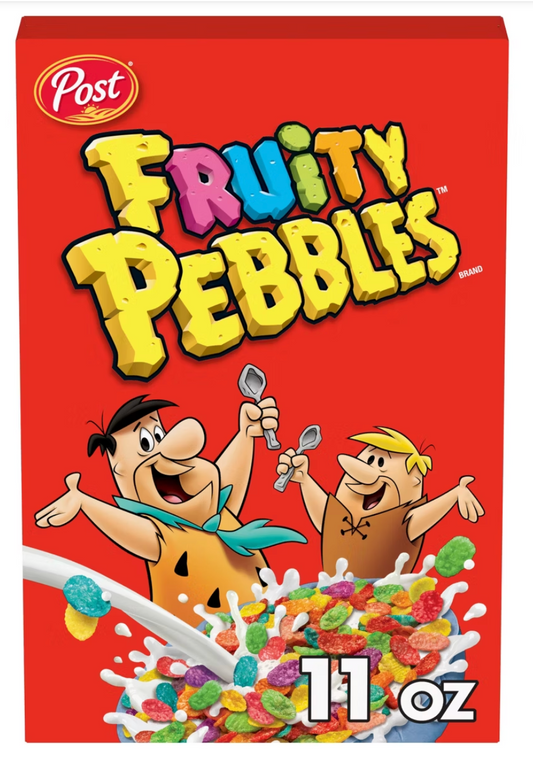 Post Fruity Pebbles Breakfast Cereal - 11oz - expired May 04 2026