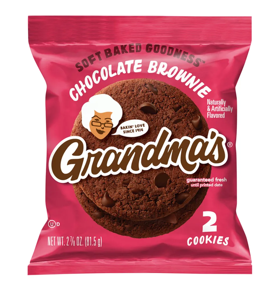 Grandma's Chocolate Brownie Cookies - 2 count per pack