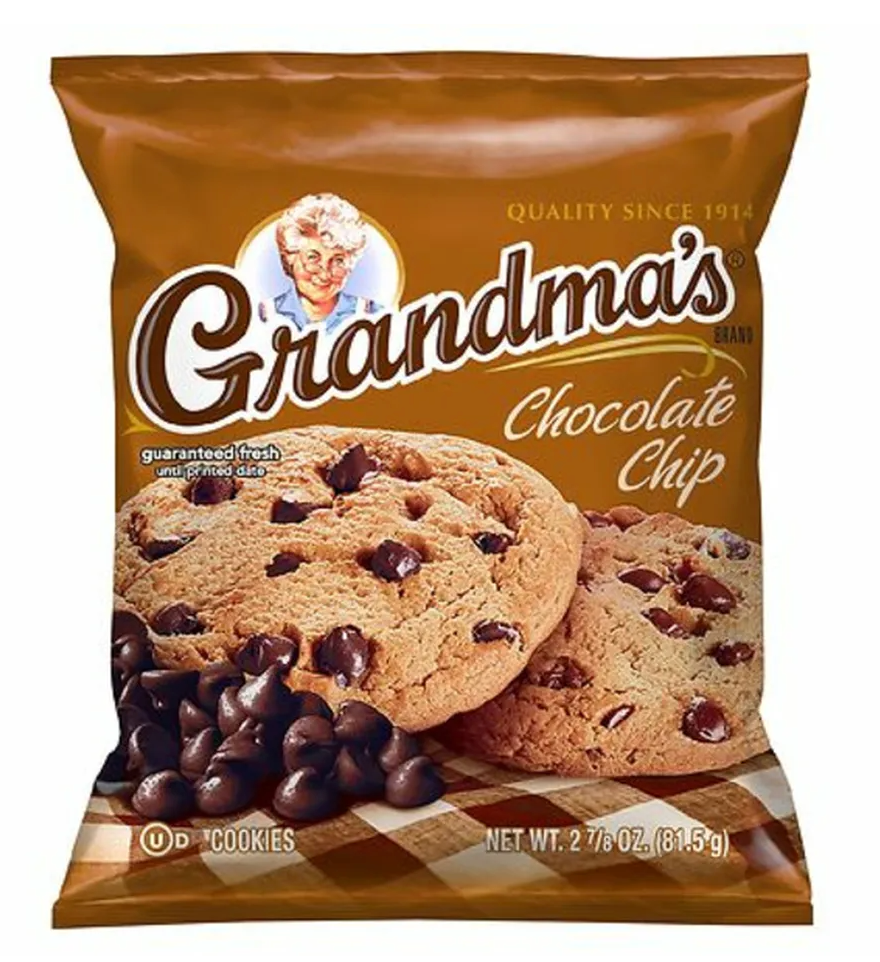 Grandma's Chocolate Chip Cookies - 2 cookies per pack
