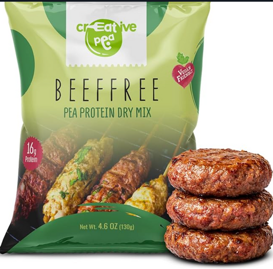 Plant-Based Meat: Vegan Beef Substitute Made from Pea Protein – High-Protein, Keto-Friendly, Gluten-Free, Dairy-Free, Sustainable Vegan Meat Alternative. Perfect for Plant-Based Recipes. - expired 10/29/2025