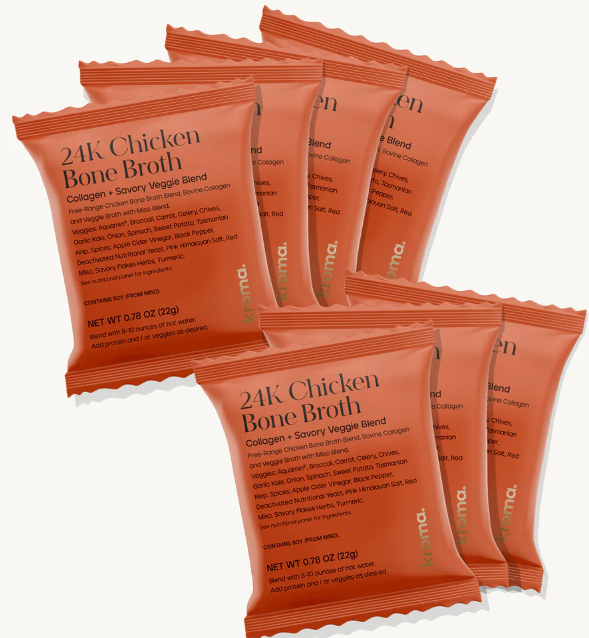 24K Chicken Bone Broth Individuals - 7 satchets