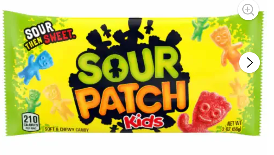 Sour Patch Kids Soft & Chewy Candy - 2-oz. Bag