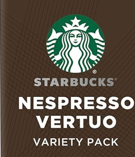Starbucks Vertuo Nespresso Pods, VARIETY OF Flavors.