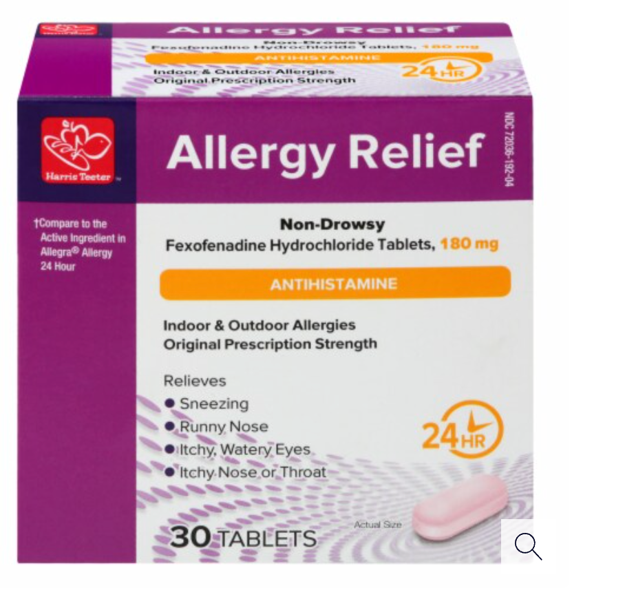 Harris Teeter™ Non-Drowsy Allergy Relief - expires 12/27