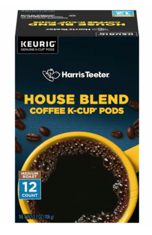 Harris Teeter® House Blend Medium Roast Coffee Pods - expires Sep 09 2026