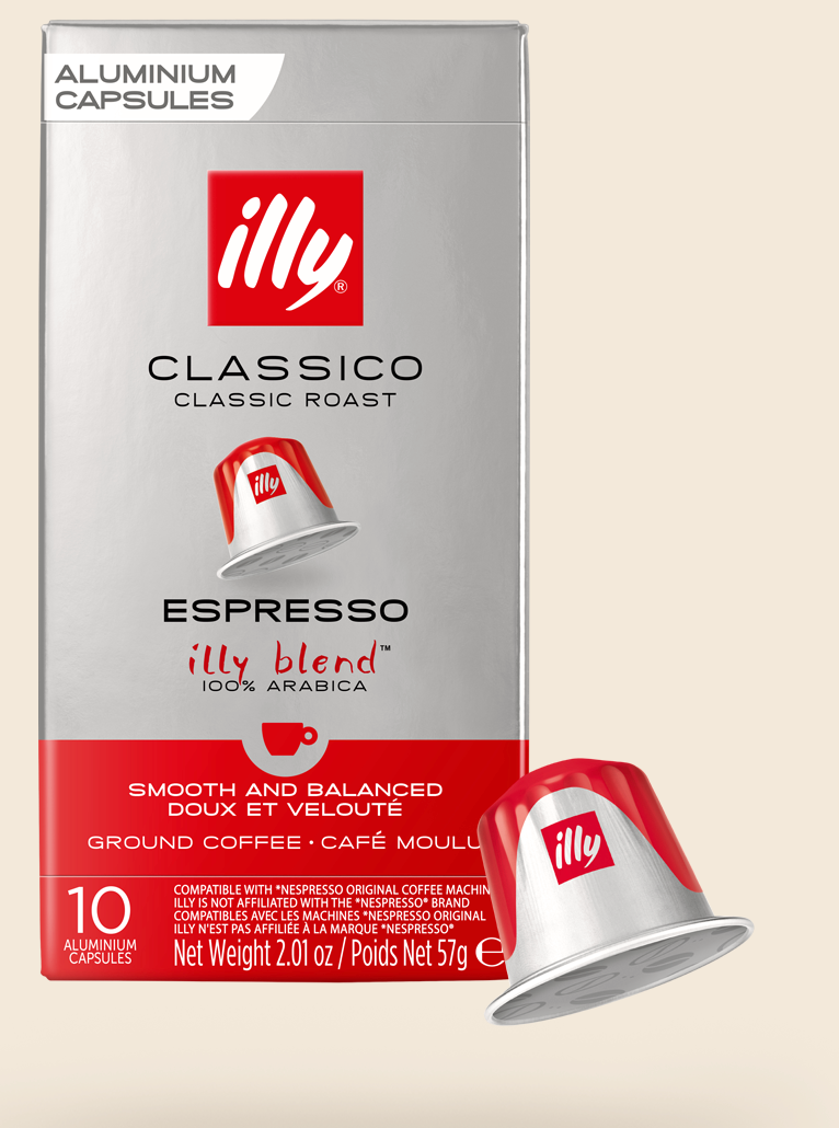 Espresso Compatible* Capsules Classico - Medium Roast