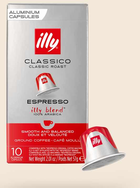 Espresso Compatible* Capsules Classico - Medium Roast