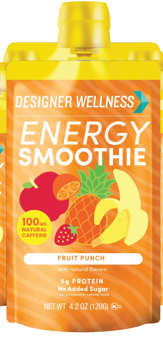 Energy Smoothies - Fruit Punch - expired 05/2026