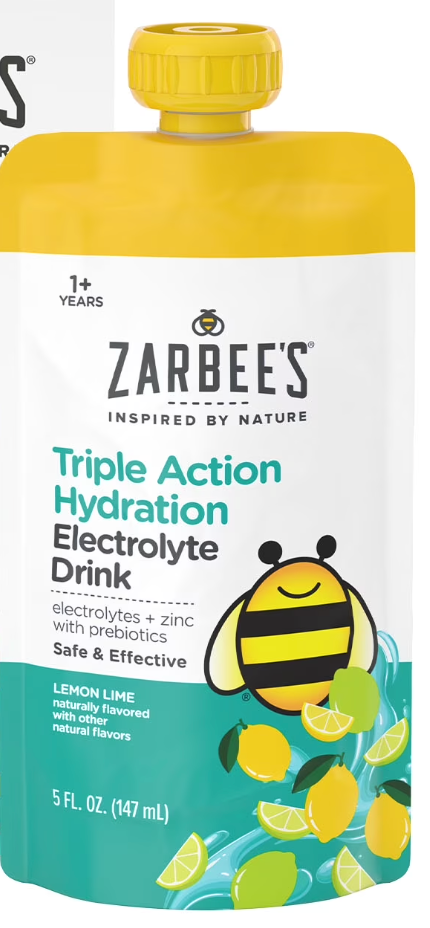Zarbee's Kids Triple Action Hydration Electrolyte Drink, 5 fl. oz