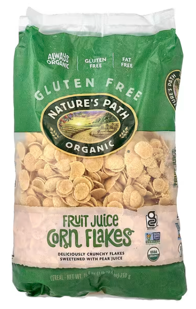 Nature's Path, Organic Fruit Juice Corn Flakes Cereal, 26.4 oz (750 g)