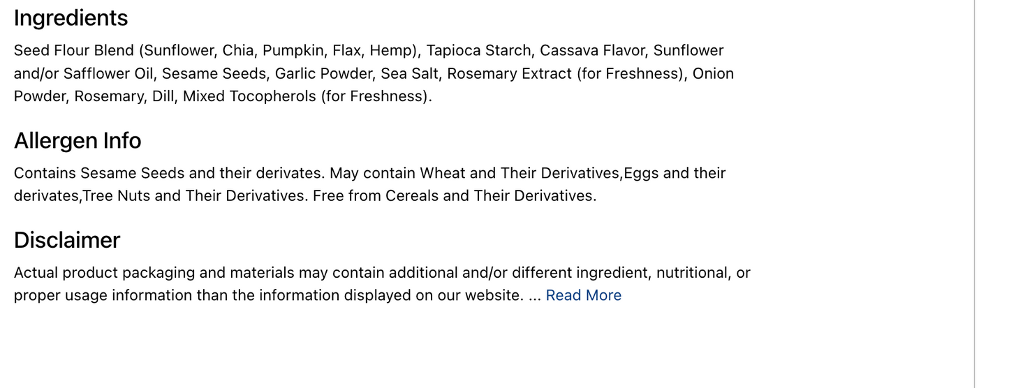 The Humble Seed Whole Wheat Crackers - Garlic Herb