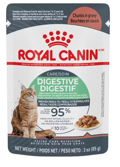 Digestive Care Chunks In Gravy Pouch Wet food for Cat