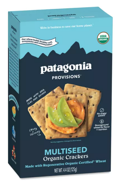 Patagonia Provisions, Organic Crackers, Multiseed