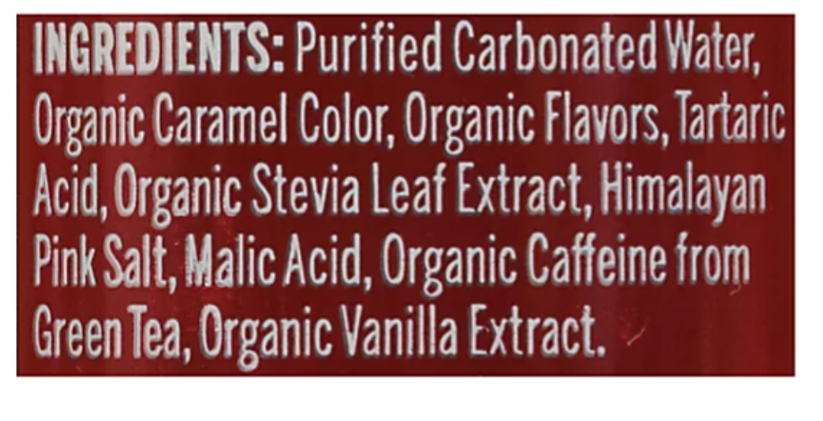Nixie Soda Zero Sugar Classic Cola Organic - 12 FZ