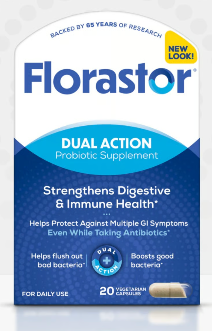 Florastor® Dual Action Probiotic Supplement: The Last Probiotic You'll Ever Need™️