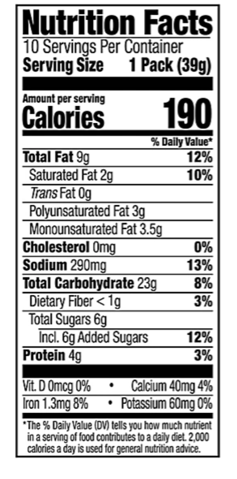 Lance Captain's Wafers Peanut Butter and Honey Sandwich Crackers Multipack - 10-1.37 Oz - May 23 2026