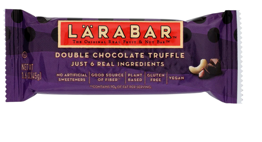 LÄRABAR Double Chocolate Truffle, 1.6 Ounce, Gluten-Free Snack Bar - expired May 17th 2026