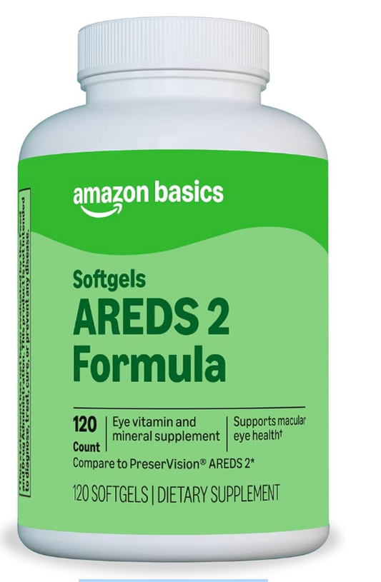 AREDS 2 Formula with Lutein & Zeaxanthin, 120 Softgels - expires sep 16 2027