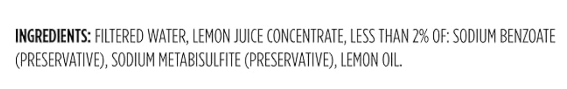 Amazon Saver, Lemon Juice, 100% Juice, 32 Fl Oz - 08/01/2026