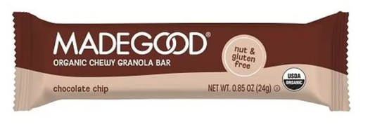 Madegood Chocolate Chip Granola Snack Bar, 0.85 Ounce