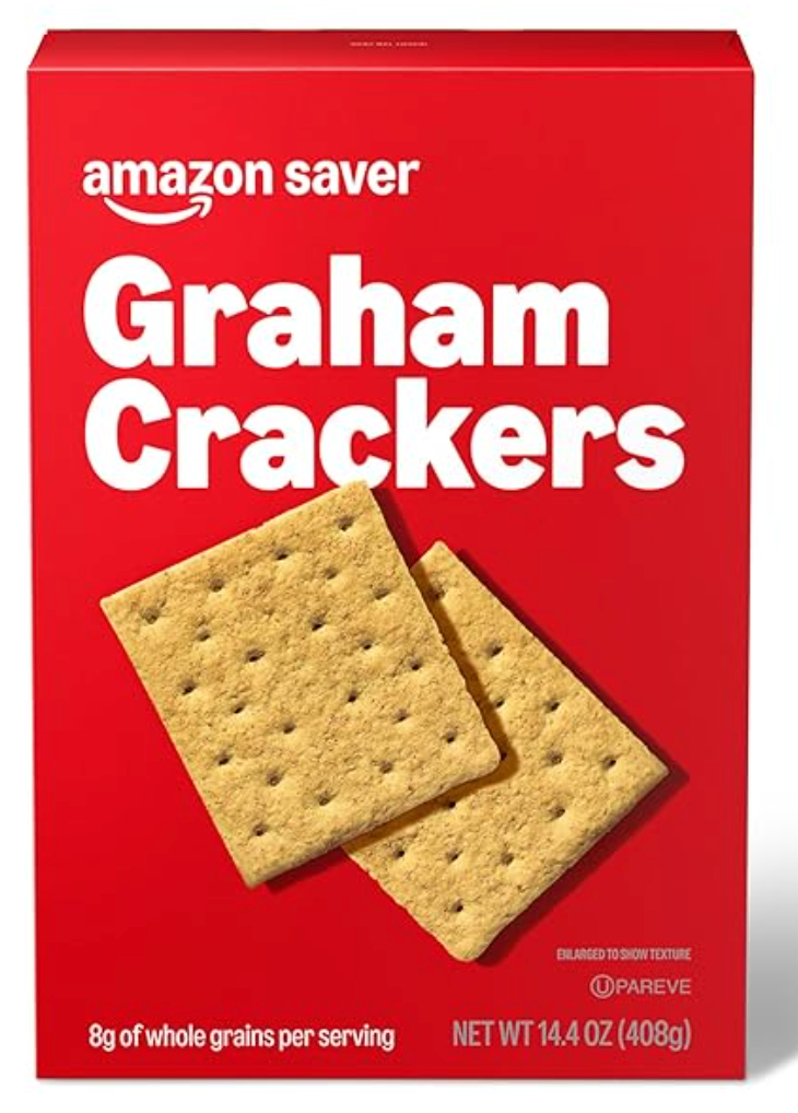 Amazon Saver, Graham Crackers, 14.4 Oz - expired May 25 2026
