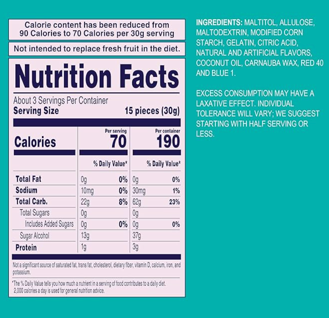 Welch's Island Fruits Zero Sugar 3 oz pack - expires 6/26/2026