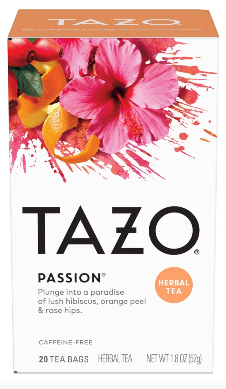 Tazo Passion Herbal Tea Bags - 20ct