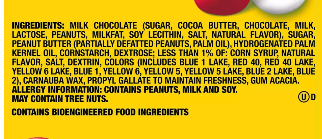 M&M's Peanut Butter Red White Blue Mix Chocolate Candies - 9oz