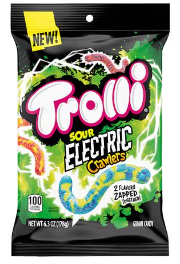 Trolli Sour Electric Crawlers, 6.3 oz