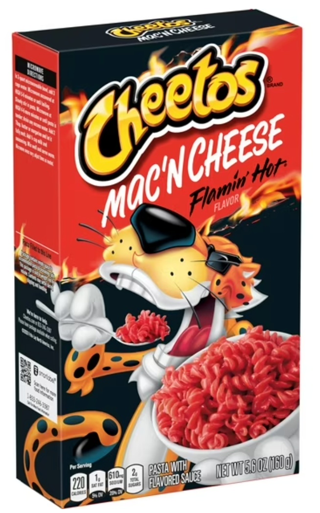 Cheetos Mac 'N Cheese, Flamin' Hot Flavor, 5.9 oz Box - expired May 16 2026