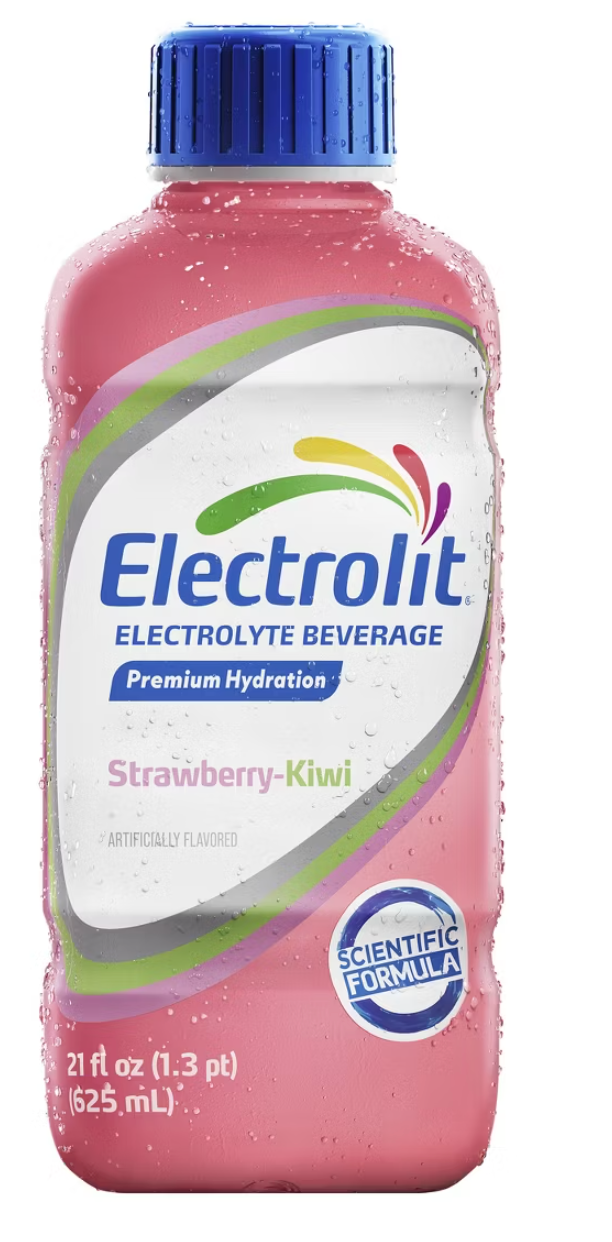 Electrolit Strawberry Kiwi Electrolyte Hydration Beverage - 21 fl oz Bottle